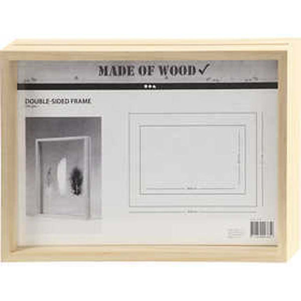 Creativ Wooden Double Frame