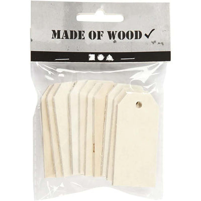 Creativ Wooden Gift Tags - 10 Pack