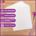 Crafter's Companion Printable Inkjet Acetate - 8 pack