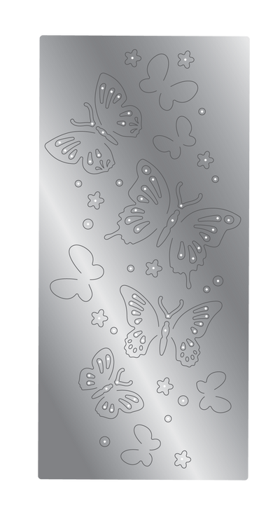 Crafters Companion Metal Dies Elements - Butterfly Cluster