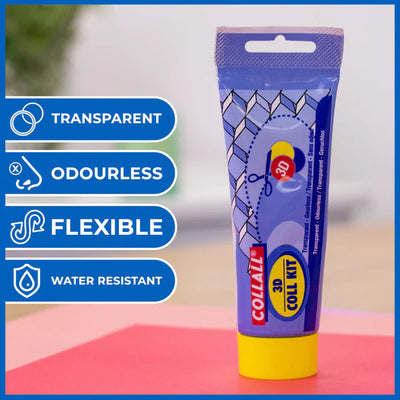Collall 80ml 3D Glue Gel (With Tools) 2pk