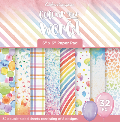 Colour Your World - 6x6 Paper Pad