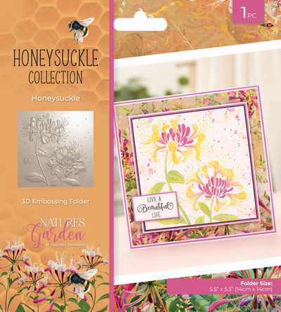Honeysuckle Collection 3D Embossing Folder - Honeysuckle
