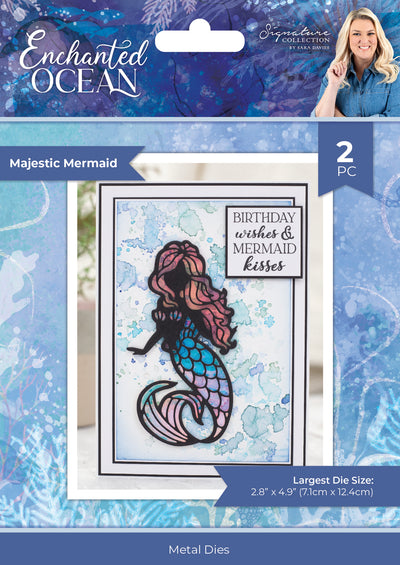 Sara Signature - Enchanted Ocean - Metal Die - Majestic Mermaid