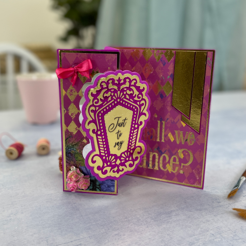 How to craft a card with Gemini Ornate Pop Out Dies