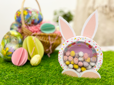 Create your own Easter bunny gift box