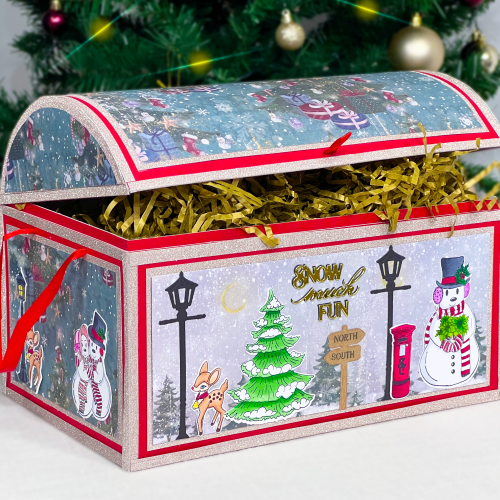 How to craft a Christmas Eve Box!