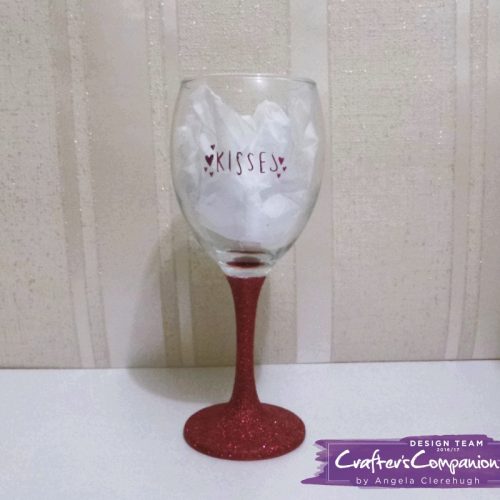 Personalise you Wine Glasses with our new Foils and Transfers