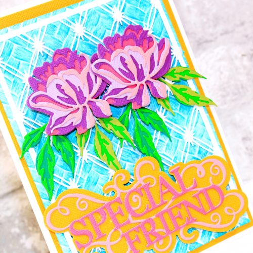 Watch Along Wednesday - fancy florals with the Double-Sided Flower Dies