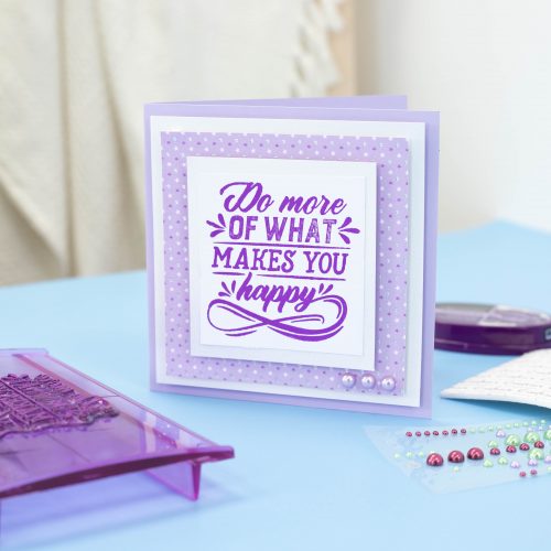 Stamping for beginners - cardmaking project