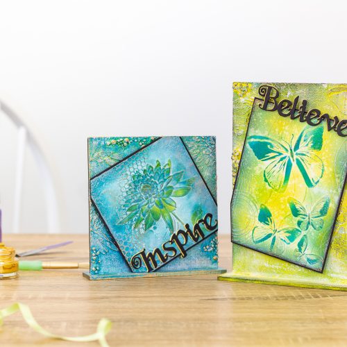 Achieve amazing effects with the Gemini 3D Embossing Folders and Stencils