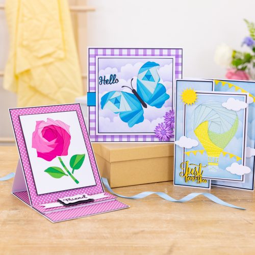 Make Iris Folding easy with this craft collection from Gemini