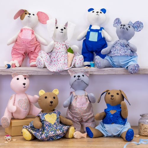 How to craft customised cuddly friends with Threaders Teddy Templates