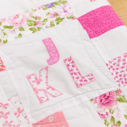 Personalise sewing projects with  Appliqué Alphabet Dies