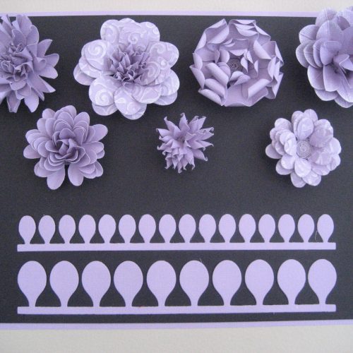 Look what you can make with Die'sire Quilling Flowers!