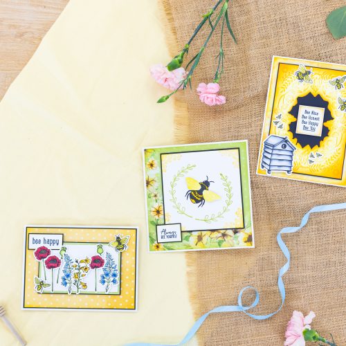 Become the queen bee of summer cardmaking with Nature's Garden Bee-Youtiful Collection!