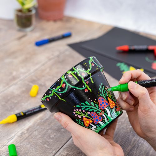 Make the world your canvas with multi-surface Spectrum Noir Acrylic Paint Markers