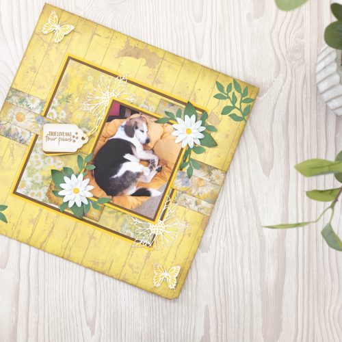 How to create a scrapbook page - A beginner's guide.