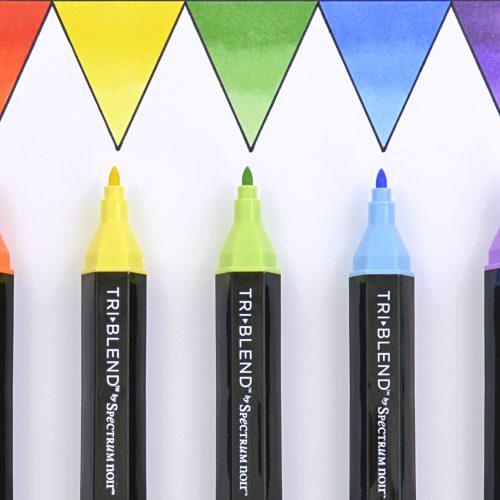 Blend the rules with the new Spectrum Noir TriBlend marker range!