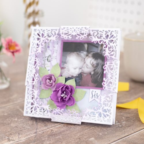 How to craft a beautiful frame for photographs and keepsakes