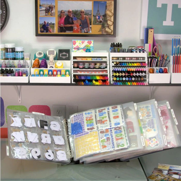 3 ways to organize and store stencils