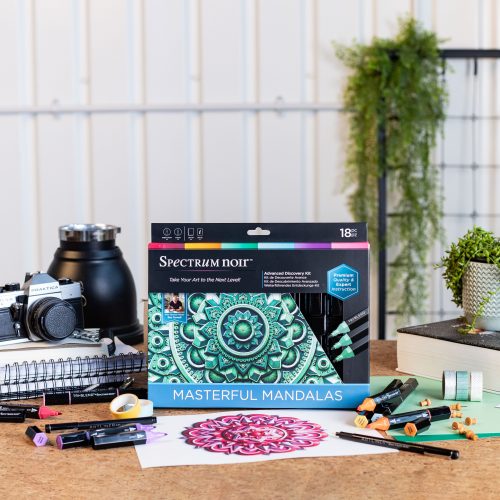 Get to know the artists behind Spectrum Noir Advanced Discovery Kits - Masterful Mandalas with Baz Furnell
