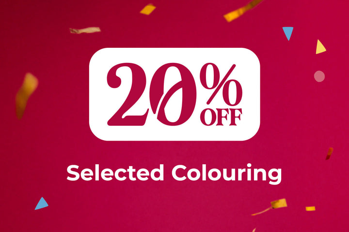 Birthday Week - 20% off select items - Colouring