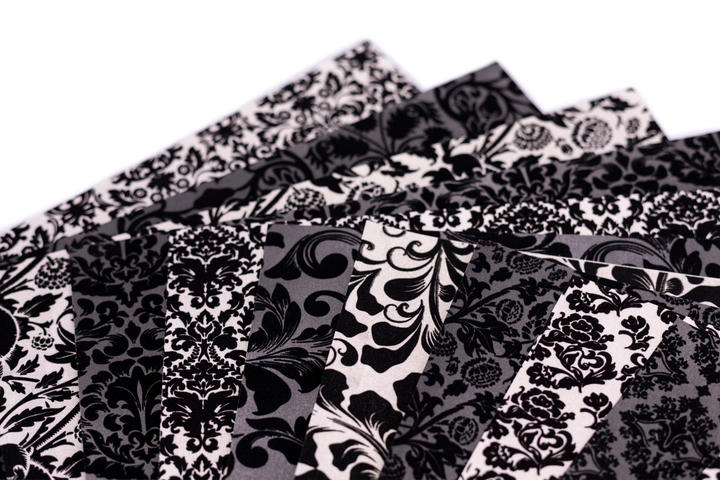 Flocked Damask Paper Pad