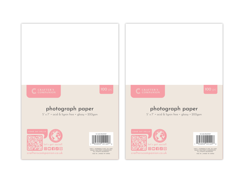 5" x 7" Photograph Paper 2pk