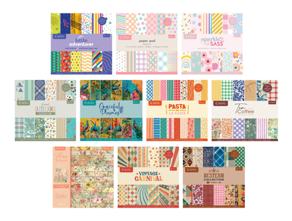 Crafter's Companion 6x6 Paper Pad Collection