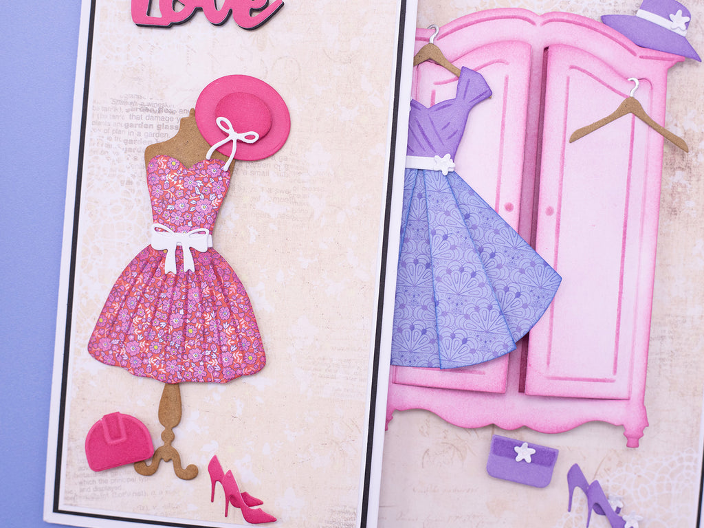 Customisable Dresses & Wardrobe Metal Die Set