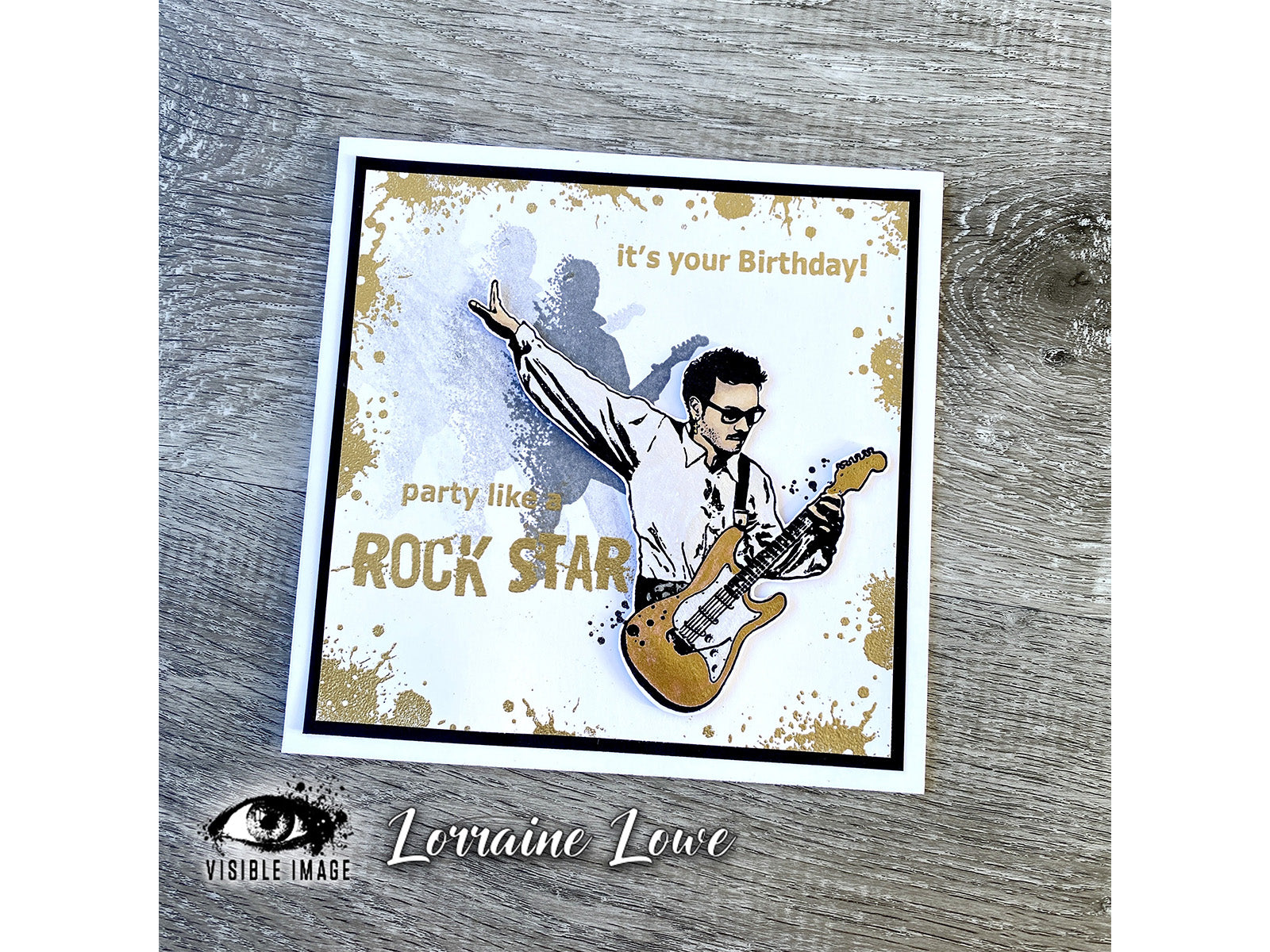 Visible Image Rock Star Stamp Set