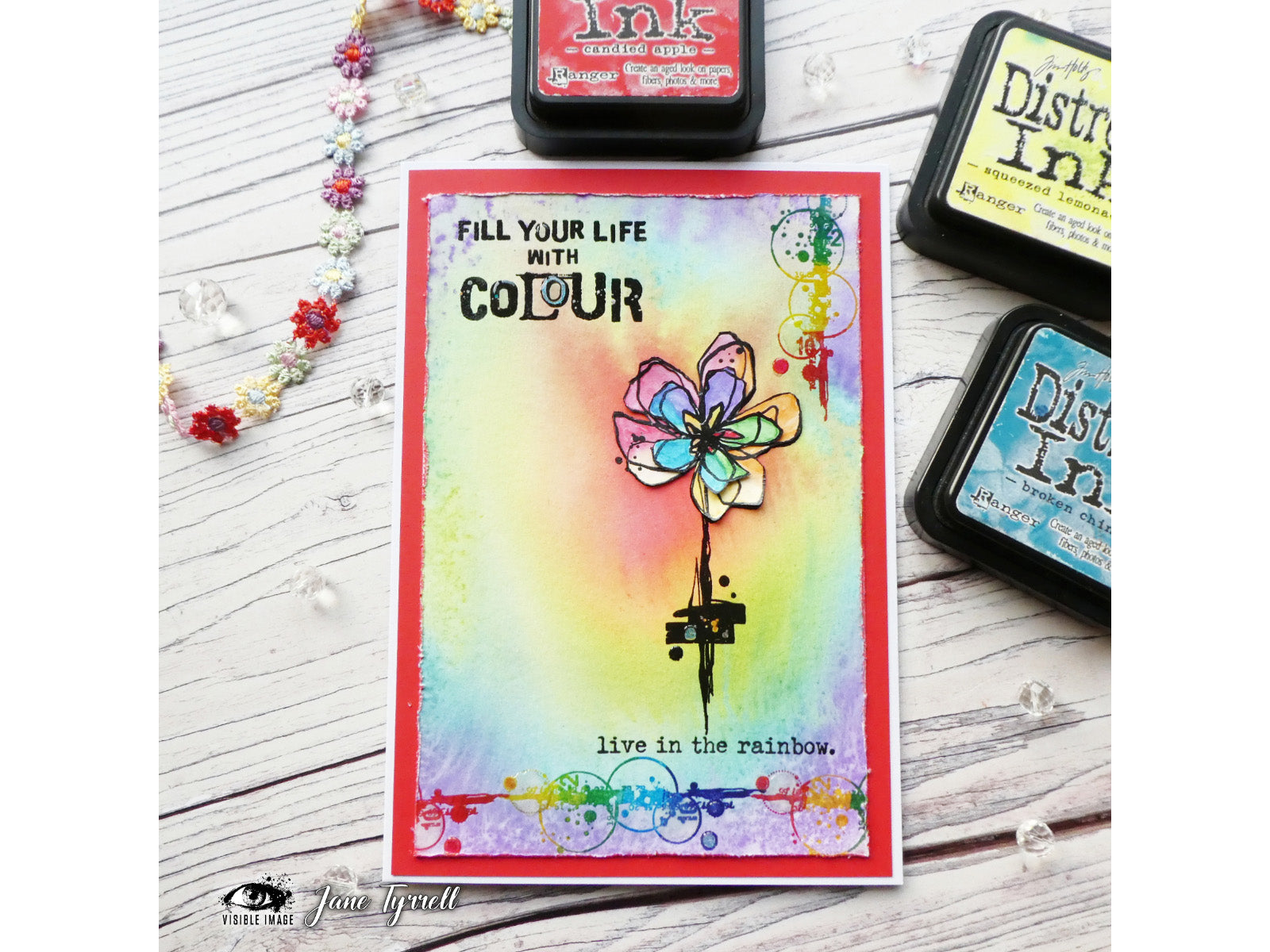Visible Image Colourful Life Stamp Set