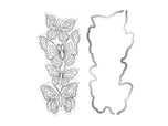 Butterfly Cluster Stamp & Metal Die
