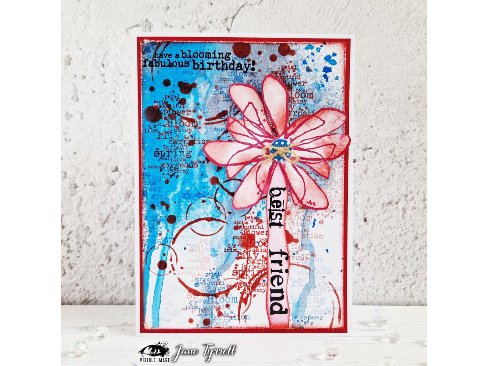 Visible Image Blooming Fabulous Stamp Set