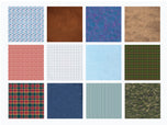 Fabric Textures Paper Pad 6" x 6"