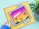 Retro Vacay - Summer Holiday Sentiment Stamp Set
