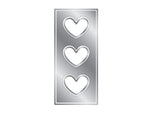 DL Heart Aperture Metal Die