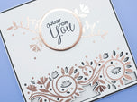 Foliage & Swirls Rub Ons