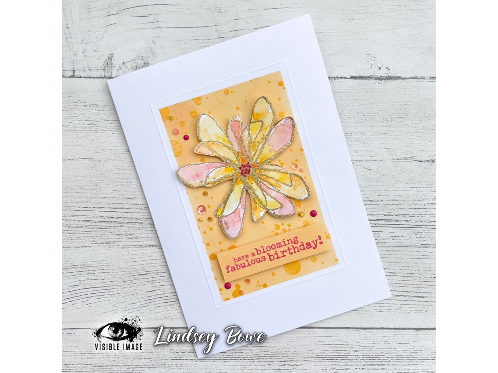 Visible Image Blooming Fabulous Stamp Set