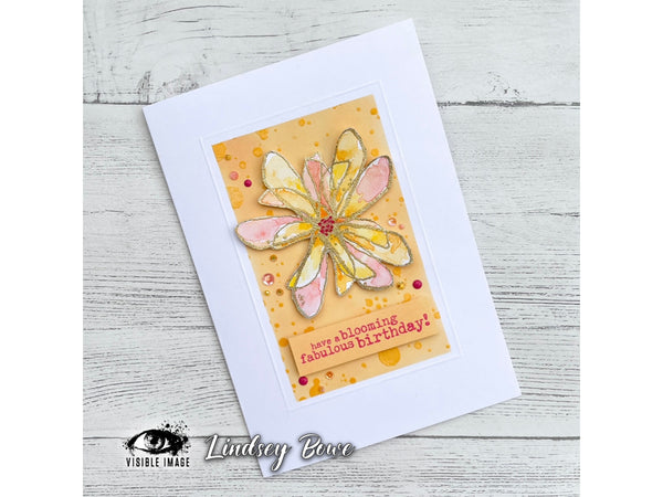 Visible Image Blooming Fabulous Stamp Set