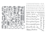 Personalisable Christmas Characters Stamp & Die Set