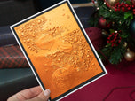 Christmas Bauble Branch 3D Embossing Folder 5" x 7"