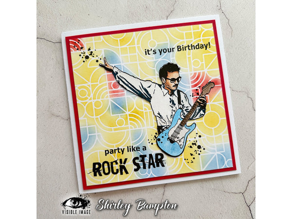 Visible Image Rock Star Stamp Set