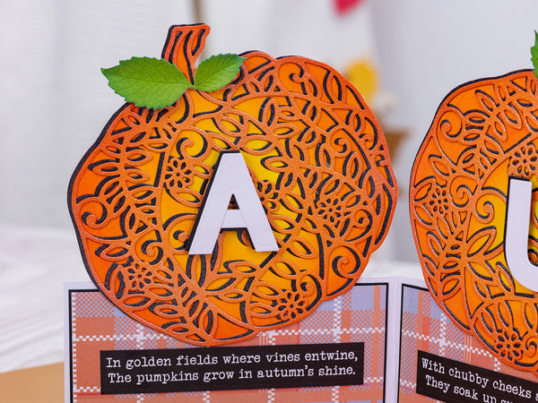 Crafter's Companion Die Set Intricate Pumpkin Season