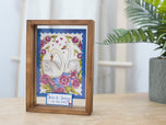 Watercolour Floral Colouring Sheets 5" x 7"