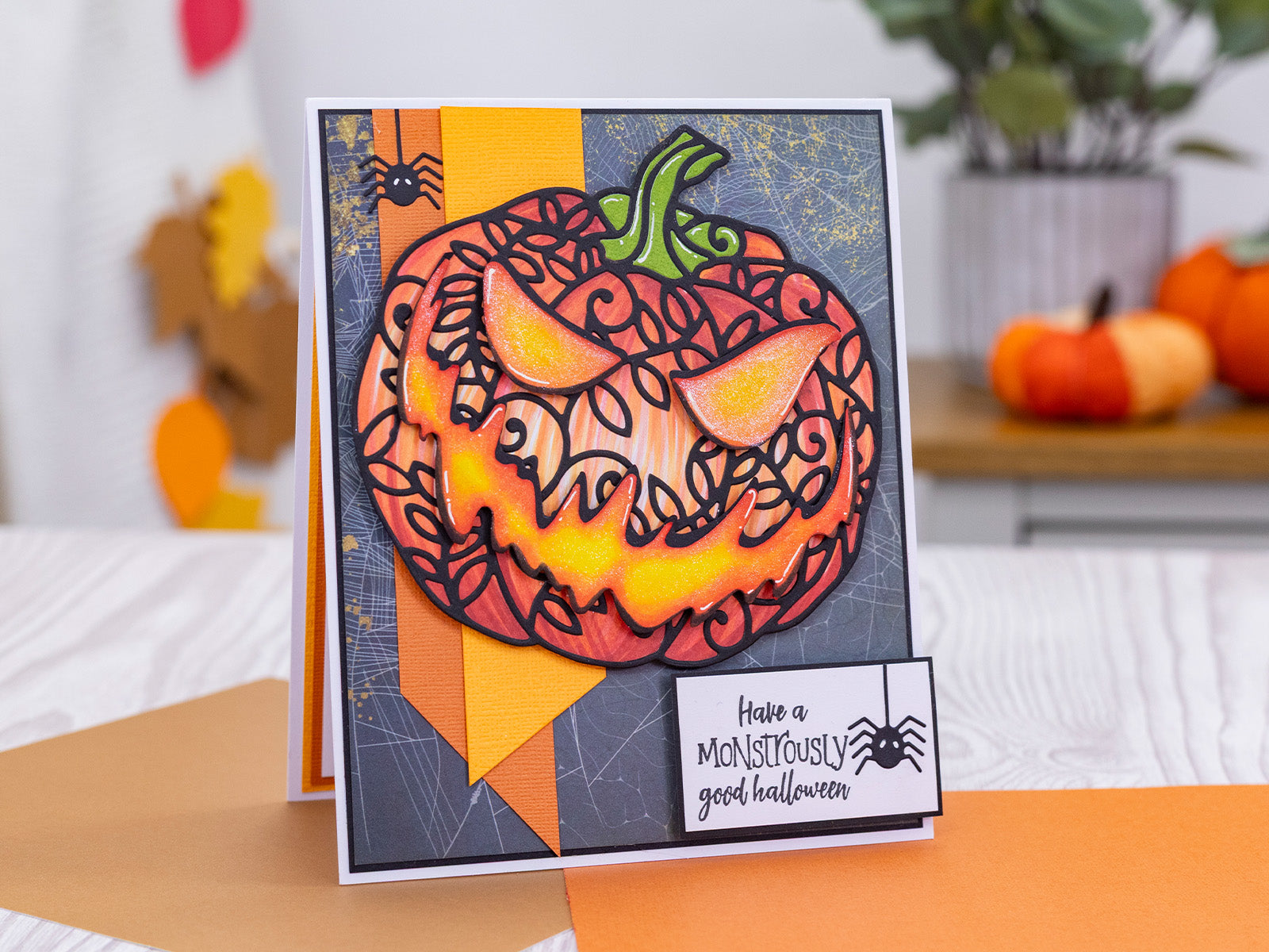 Crafter's Companion Die Set Intricate Pumpkin Season