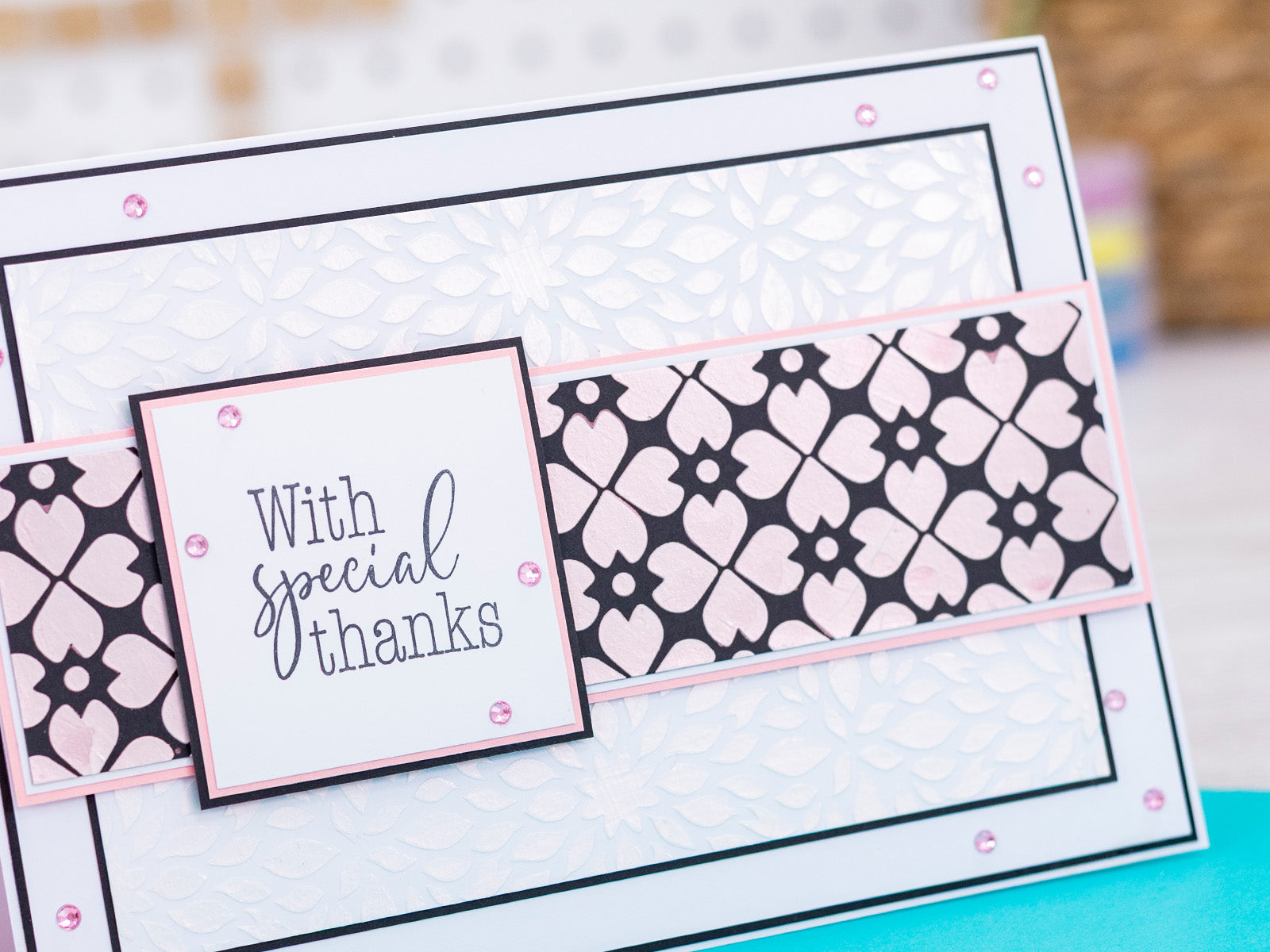 Crafters Companion Iridescent Pearl Paste Blush Blossom