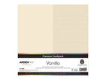 Arden Creative Studio Premium Cardstock Vanilla Cream 12" x 12" - 20 Pack