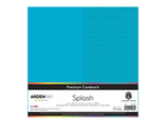 Arden Creative Studio Premium Cardstock Splash Blue 12" x 12" - 20 Pack